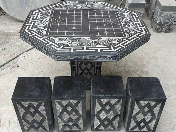 石雕桌凳生产