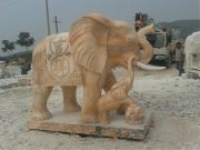 石雕大象技术
